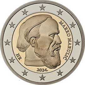 Estonia 2 euro 2024 Croazia 2 euro 2024