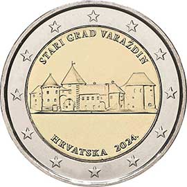 Estonia 2 euro 2024 Croazia 2 euro 2024