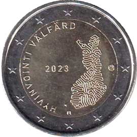 Francia 2 euro 2023 Finlandia 2 euro 2023