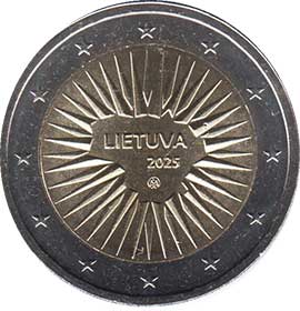 2 euro 2025 Lithuania 2 euro 2025