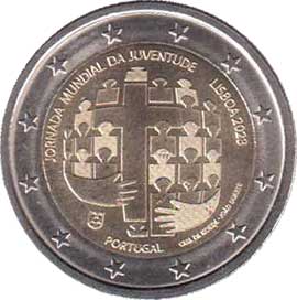 Malta 2 euro 2023 Portogallo 2 euro 2023