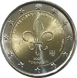 Malta 2 euro 2025 Portogallo 2 euro 2025
