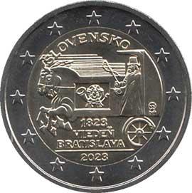 2 euro 2023 Slovacchia 2 euro 2023