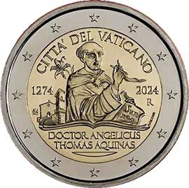 Vaticano 2 euro 2024 Vaticano 2 euro 2024