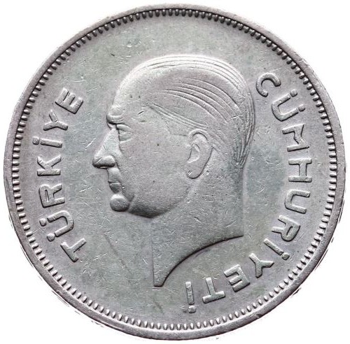 1 Лира 1937 Реверс
