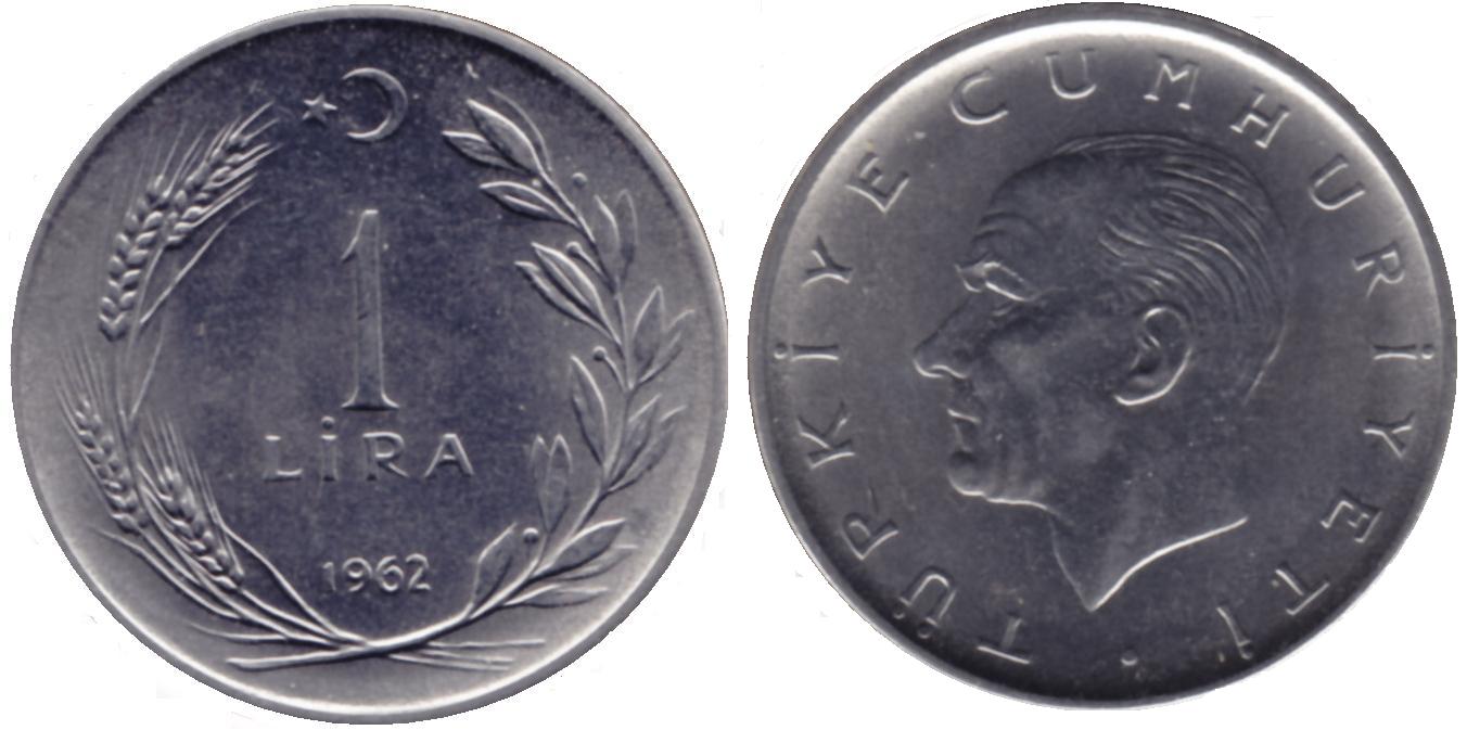 1 Лира 1962
