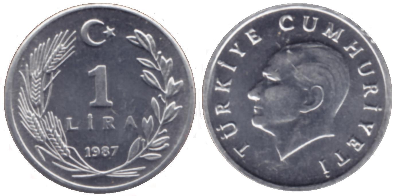 1 Лира 1987