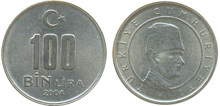 100 тысяч лир 2004