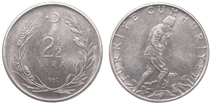 2 1/2 Лира 1962