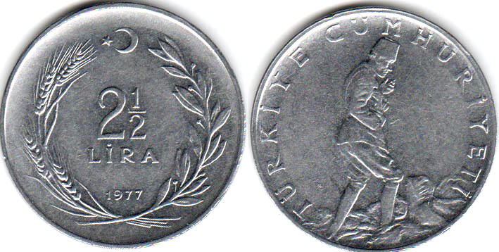 2 1/2 Лира 1977