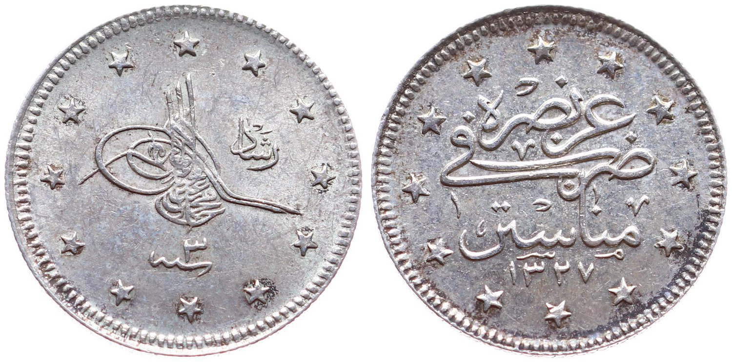 2 куруш 1327/3
