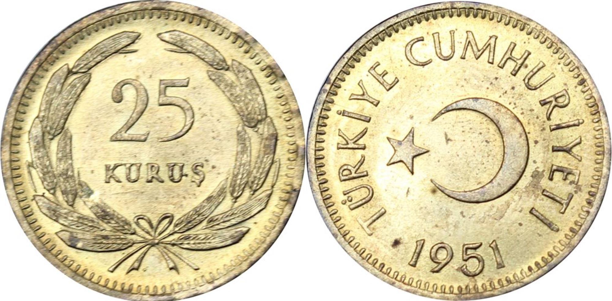 25 куруш 1951