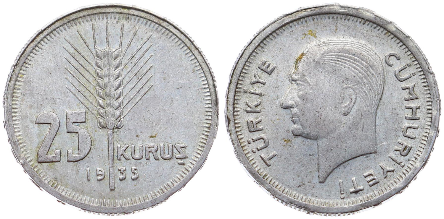 25 куруш 1935