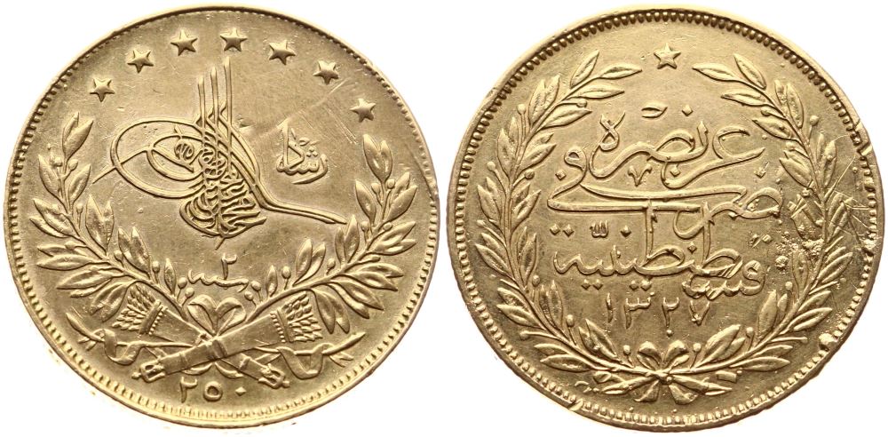 250 куруш Мескюк 1327/2