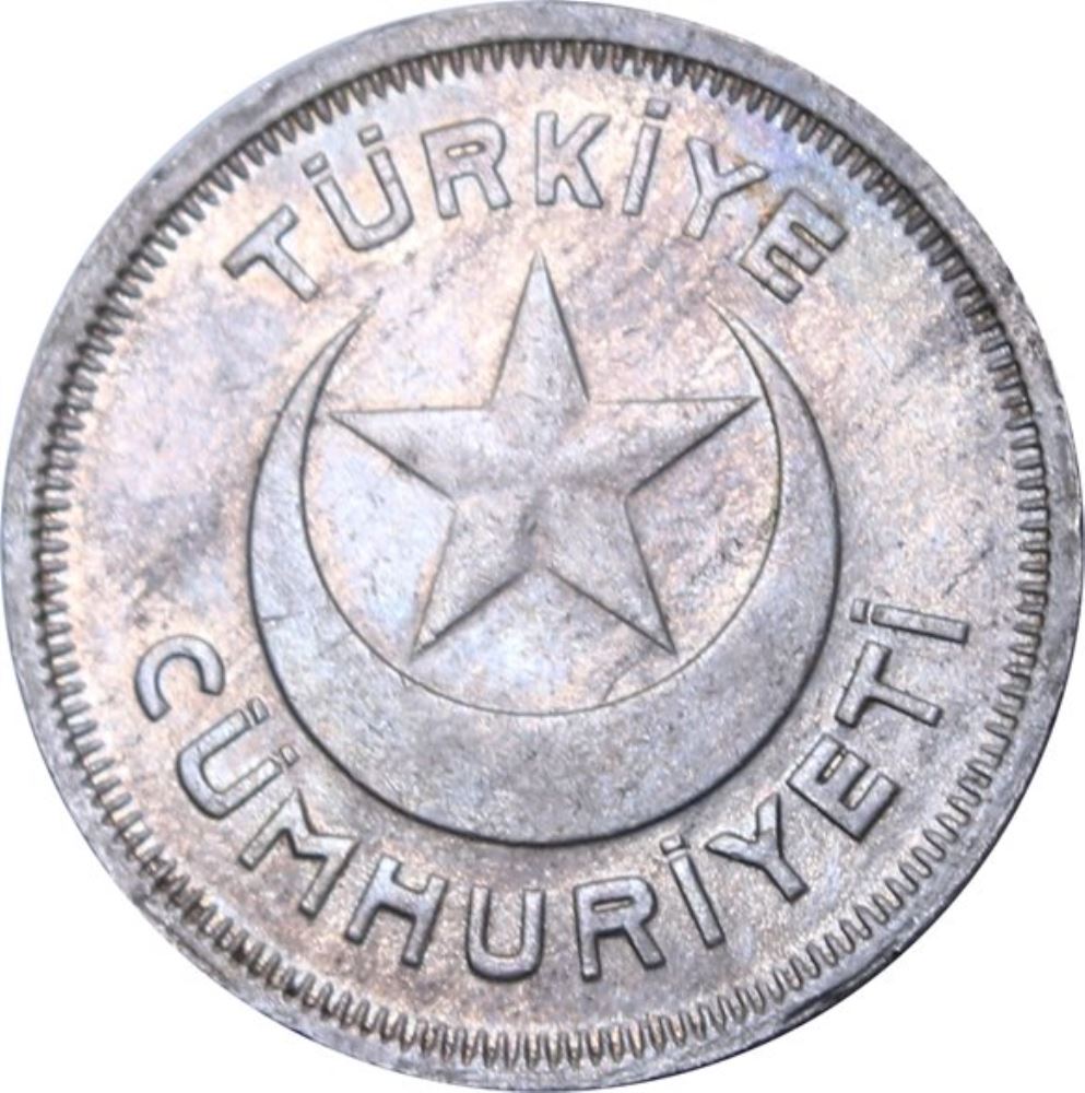 5 куруш 1936 Аверс