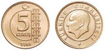 5 куруш 2009