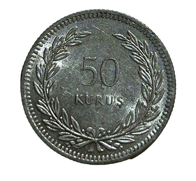 50 куруш 1948 Аверс