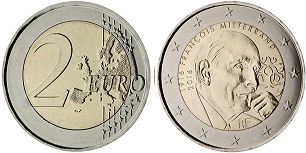 pièce de monnaie France 2 euro 2016