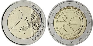 monnaie Allemagne 2 euro 2009