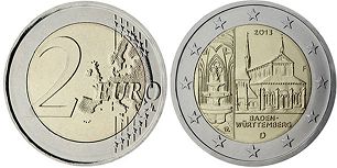 monnaie Italie 2 euro 2013