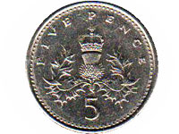 5 pence