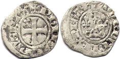 piece France double denier 1295-1303