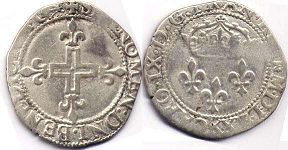 piece France double sol 1570