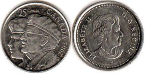 pièce de monnaie canadian commémorative pièce de monnaie 25 cents 2005